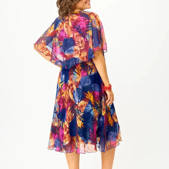 Aitana | Vibrantly Printed Midi Dress