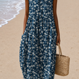 Leah - Women’s Sleeveless Relaxed Fit Midi Dress