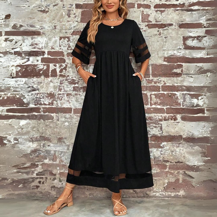 Aubrey™ | Figure-Enhancing Tummy-Control Midi Dress