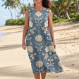Kailo | Shoreline Floral Midi Dress