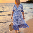 Nalani | Porcelain Midi Dress