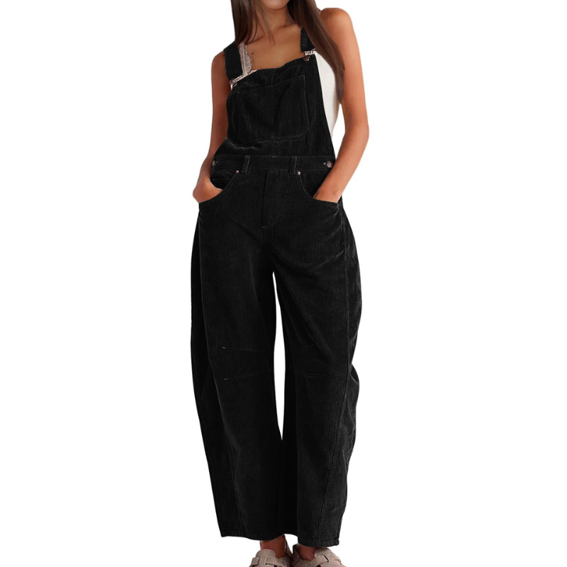 Ethel | Stylish Barrel Overall Jumpsuit