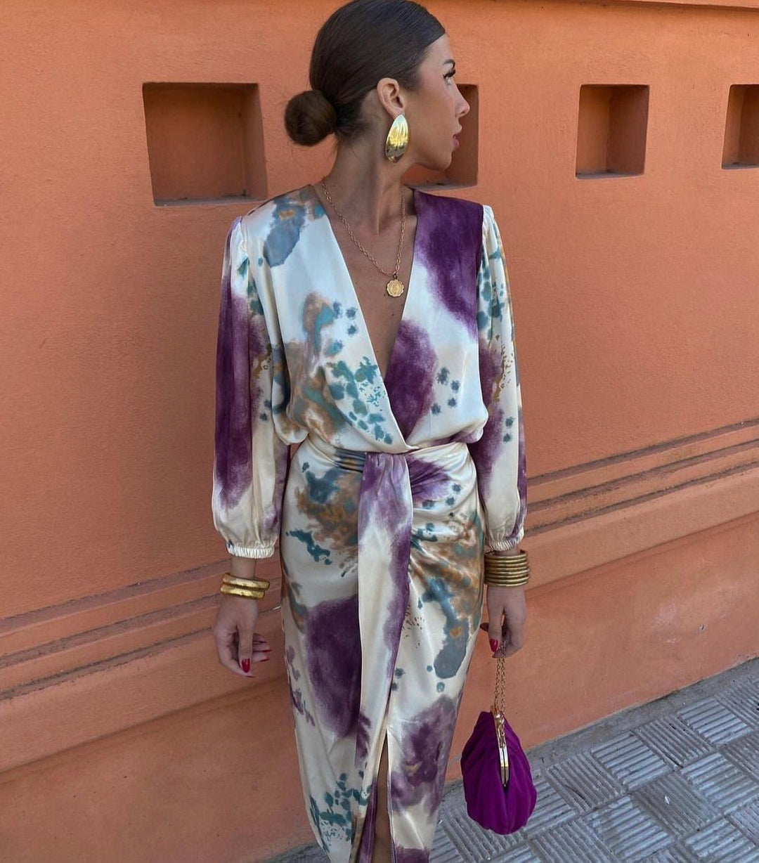 Valeria V-Neck Dress