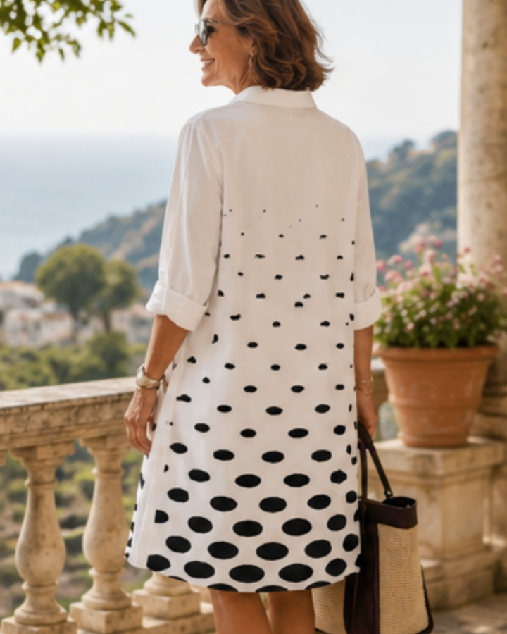 Isabella | Polka Grace Day Dress