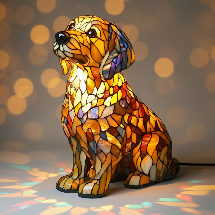 Lily the Golden Retriever: A Spiritual Figurine
