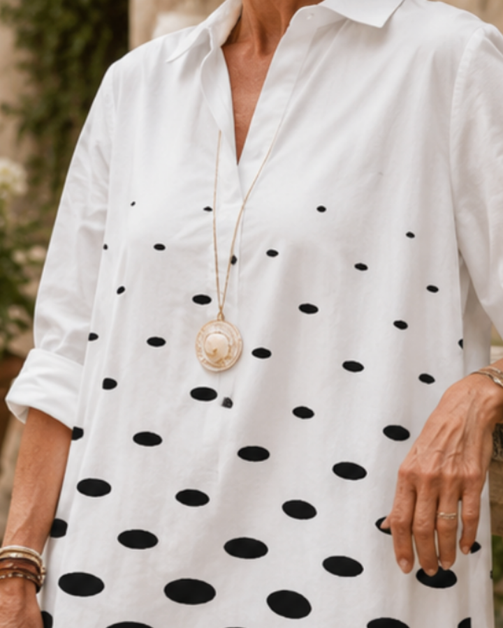 Isabella | Polka Grace Day Dress