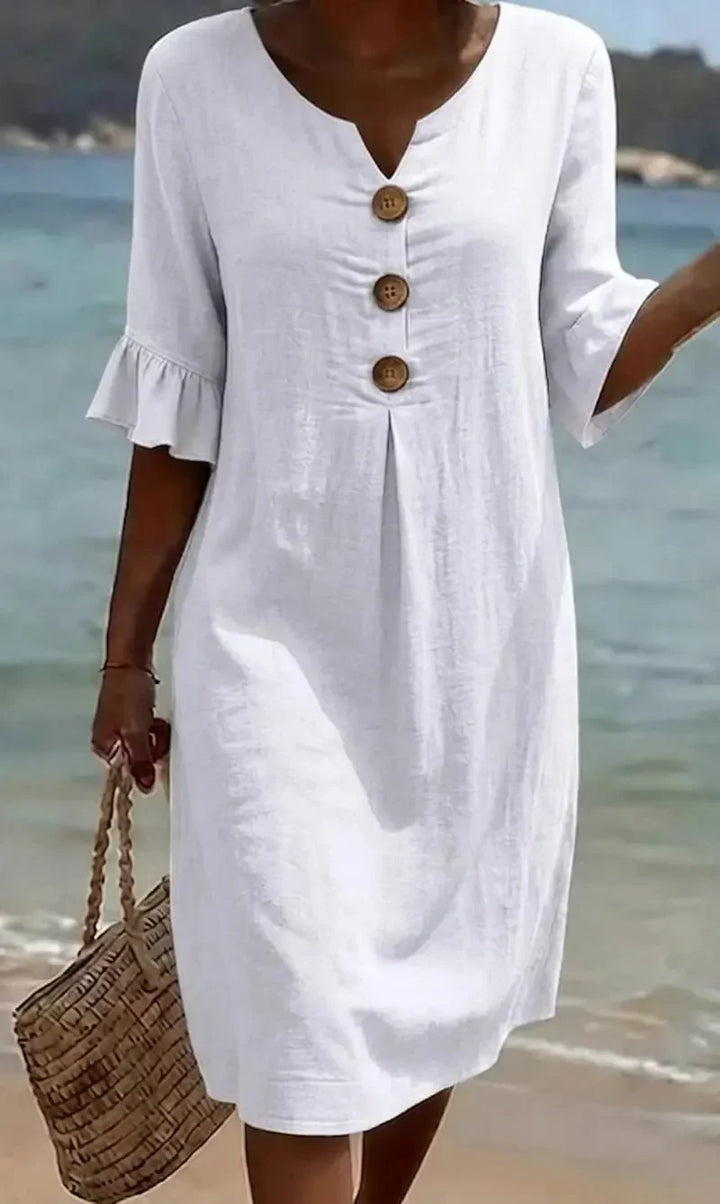 Radmila™ | Long Sleeve Textured Dress