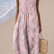 Brooklyn - Women’s Sleeveless Relaxed Fit Midi Dress