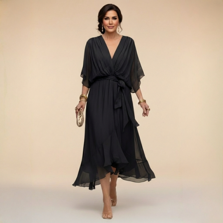 Monica | V-Neck Dress Design