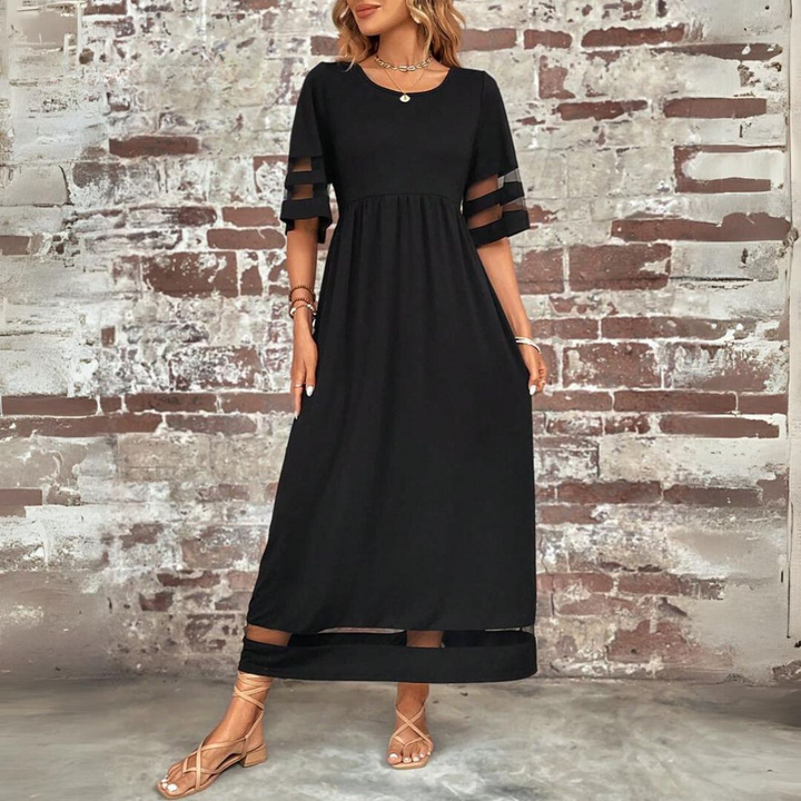 Aubrey™ | Figure-Enhancing Tummy-Control Midi Dress