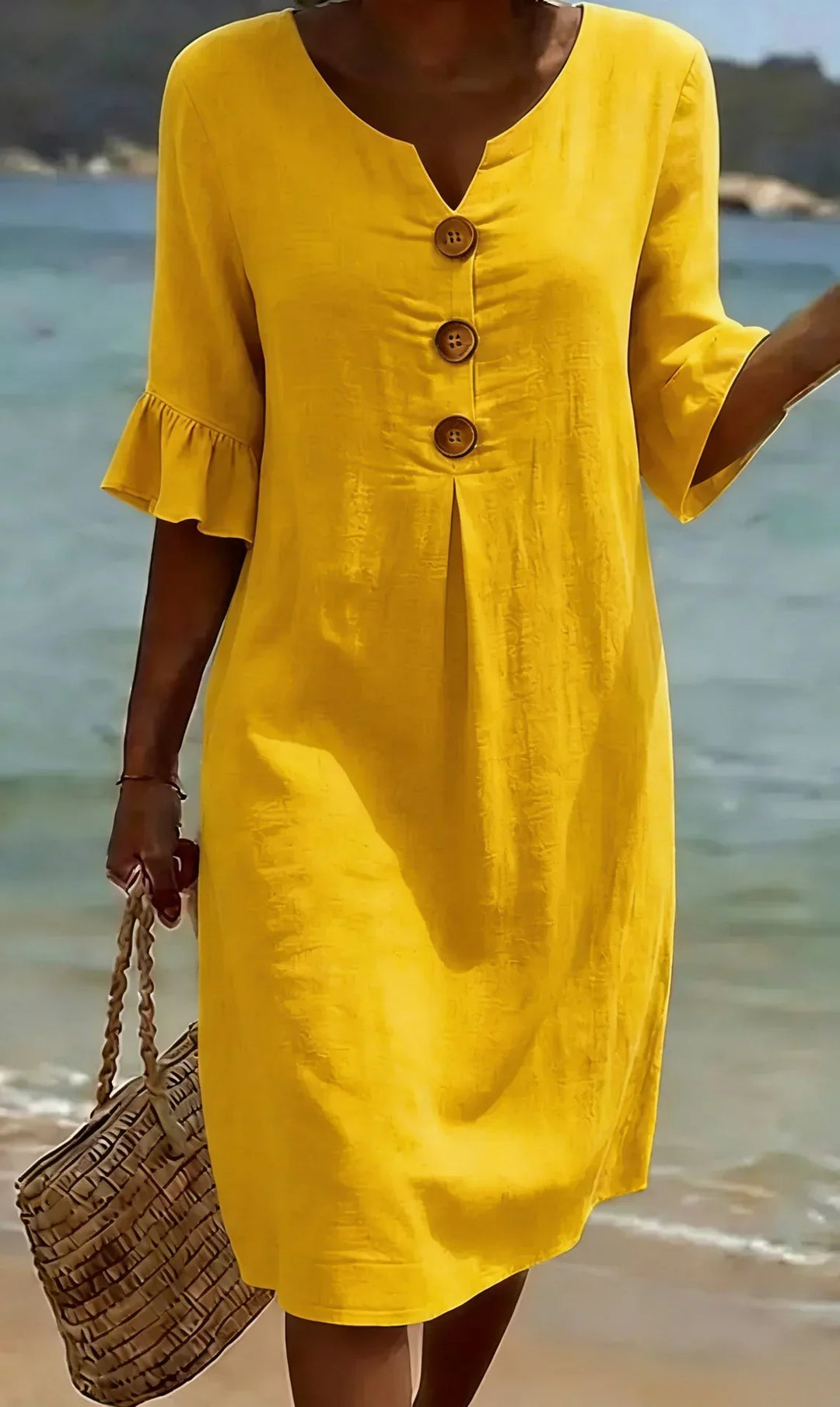 Radmila™ | Long Sleeve Textured Dress