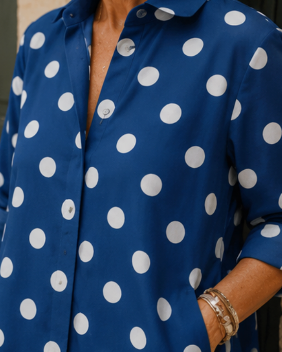 Elena | Blue Horizon Town Dress