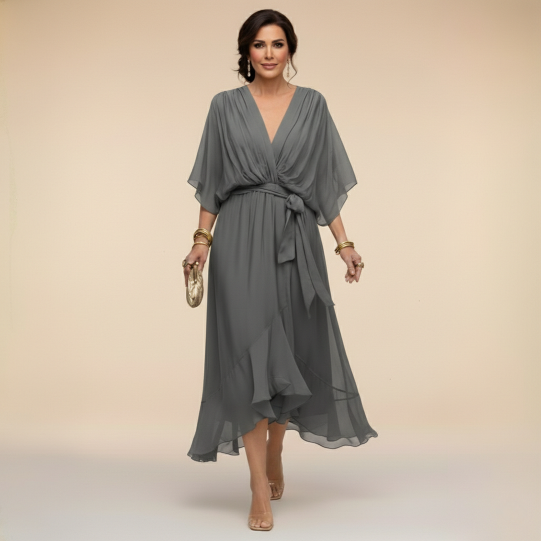 Monica | V-Neck Dress Design