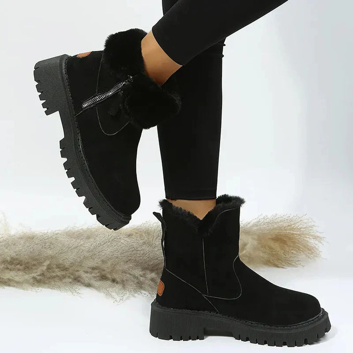Nora - Cozy and Stylish Winter Ankle Boots