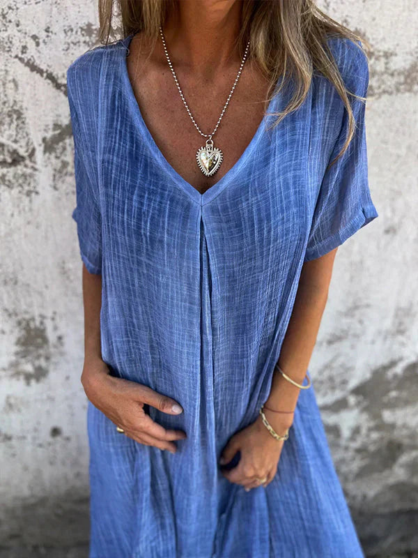 Marisol | Flowing V-Neck Maxi Dress