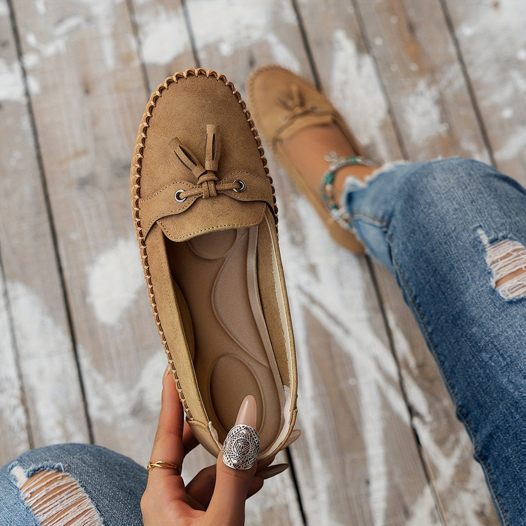 Bella - Timeless Tassel Detail Loafers