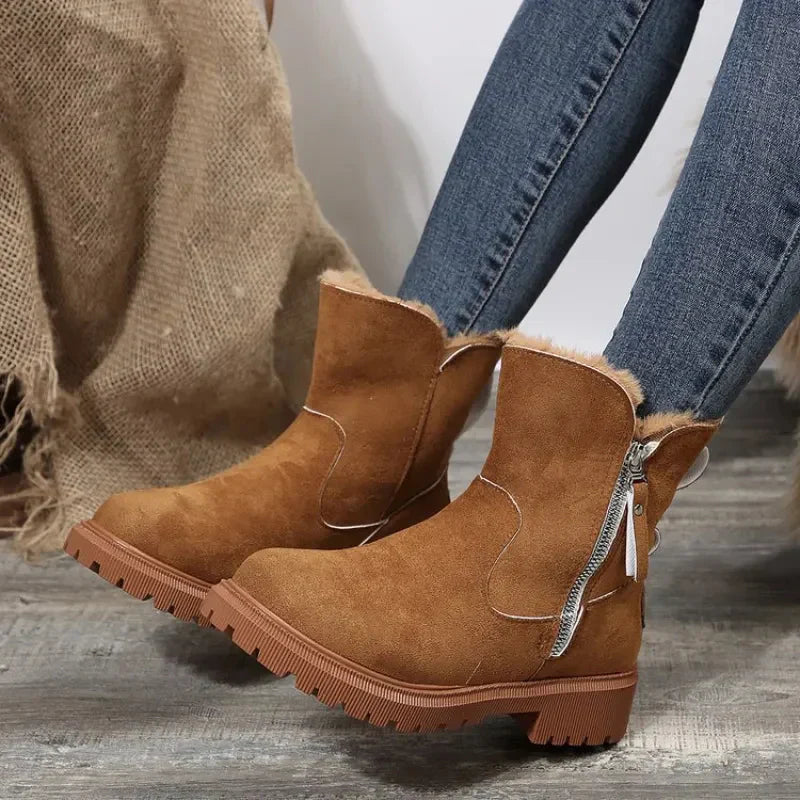 Nora - Cozy and Stylish Winter Ankle Boots