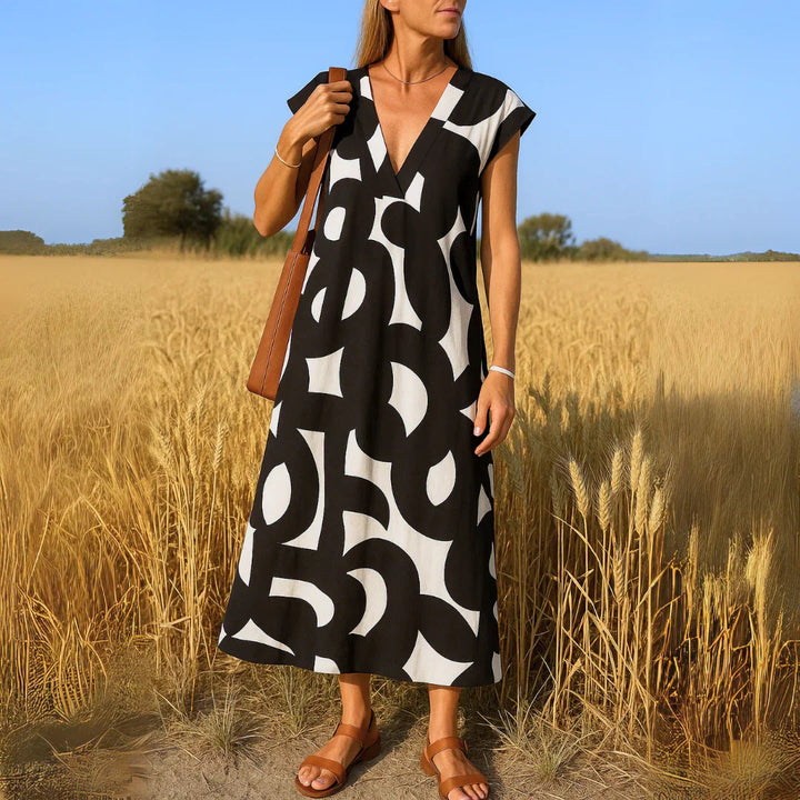 Tatiana™ | Maxi Dress with Cutwork Details