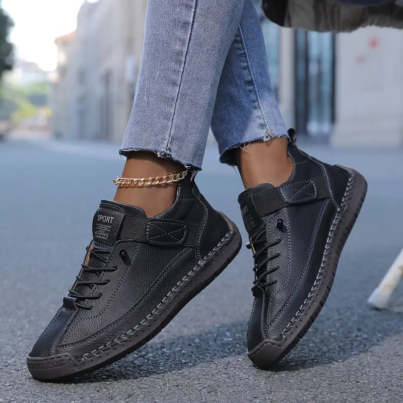 Gisela - Stylish Orthopedic Shoes with Leather-Like Finish