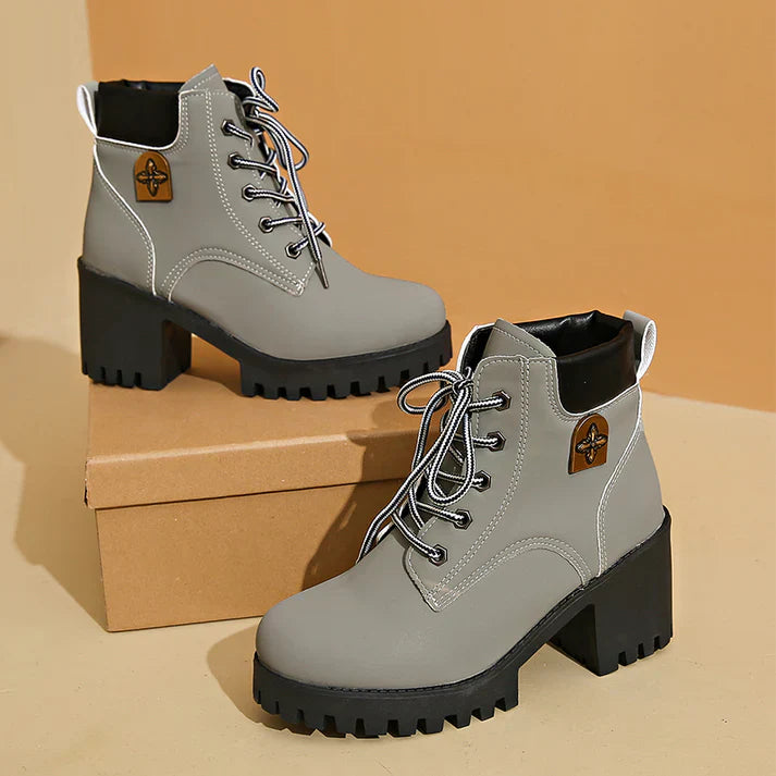 Emma | Chunky Heeled Ankle Boots