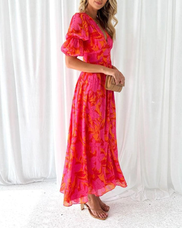 Harmony Maxi Dress in Solar Glow