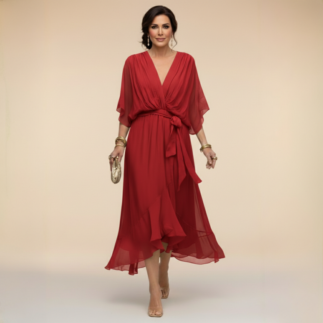 Monica | V-Neck Dress Design