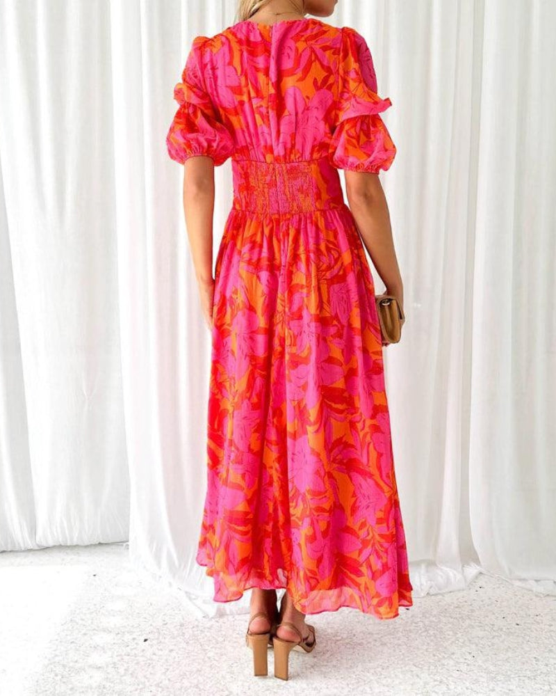Harmony Maxi Dress in Solar Glow