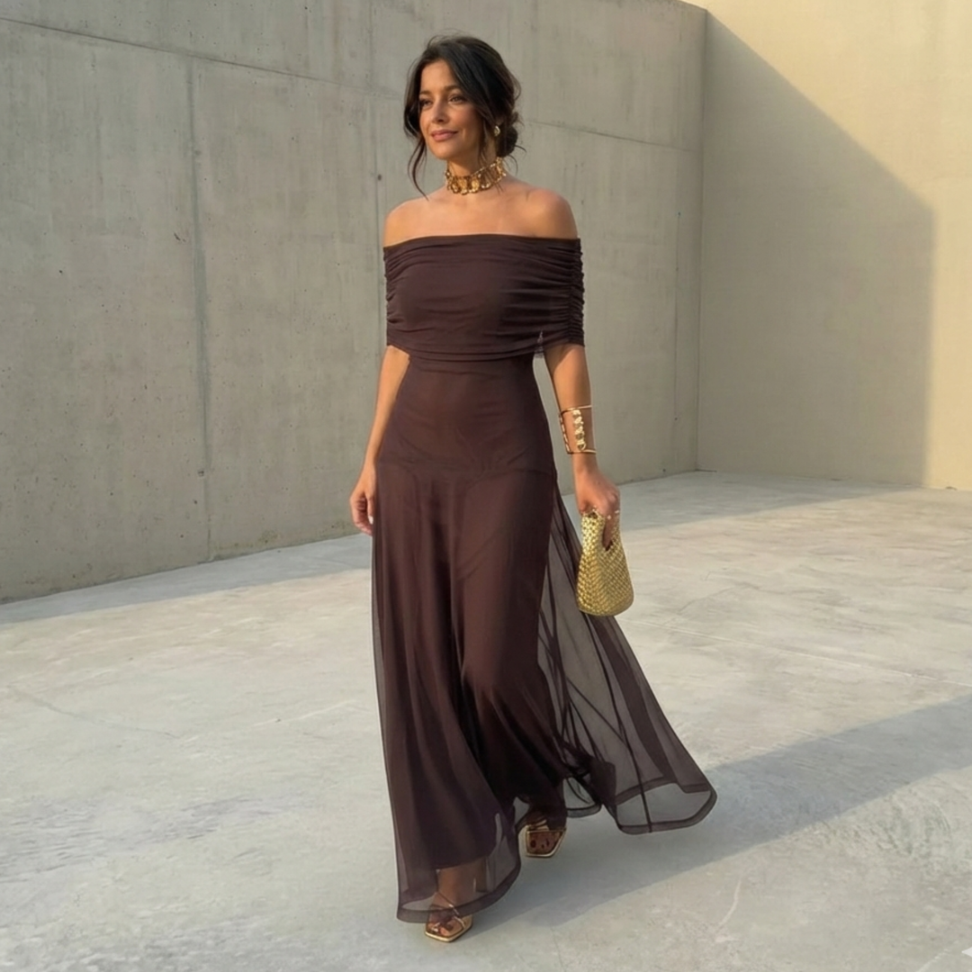 Uma | Elegant Flowing Wide Dress