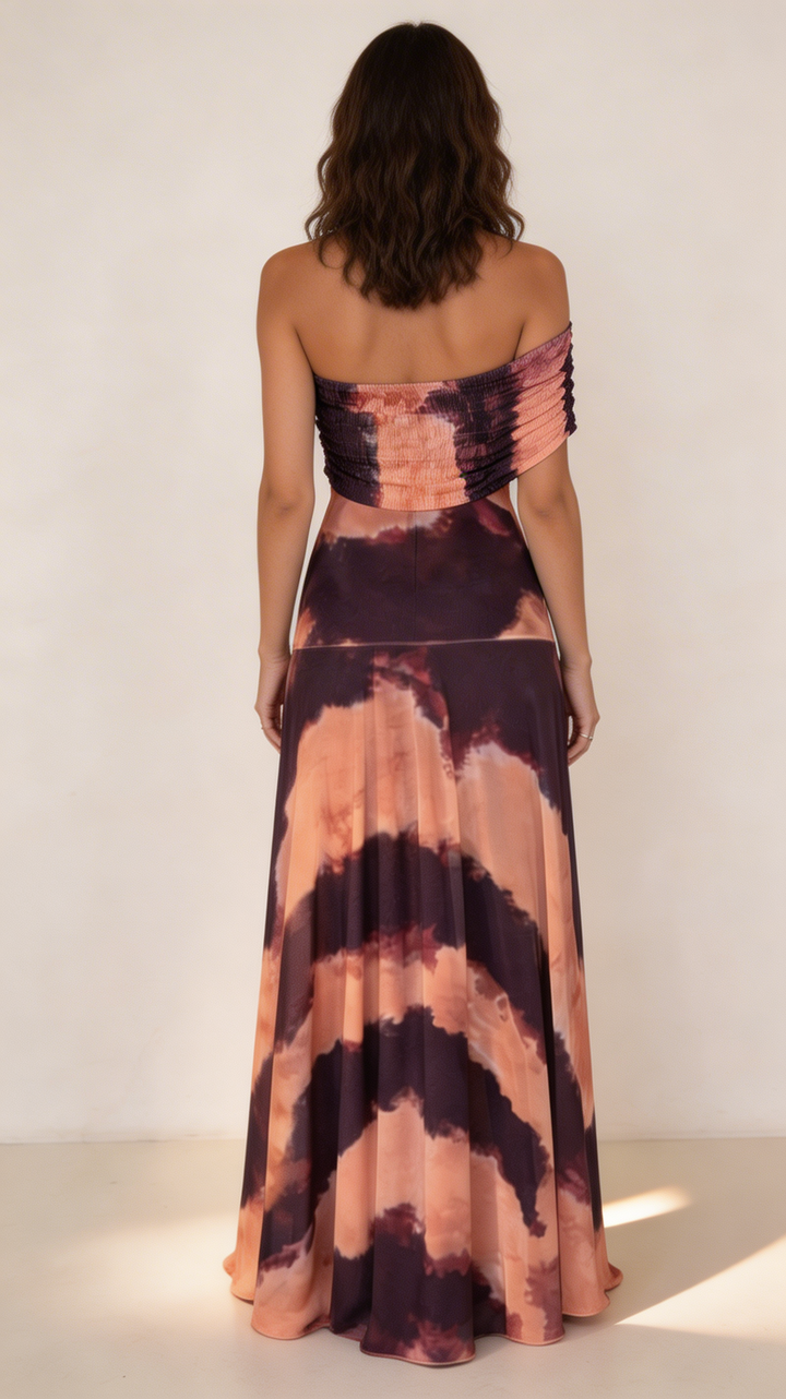 Sunshine Maxi Tie-Dye Dress