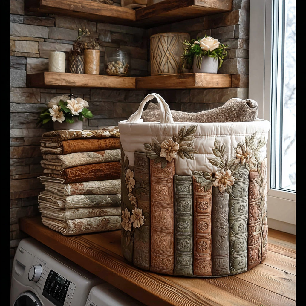 Artisan Clothing Basket | Literary Garden Collection