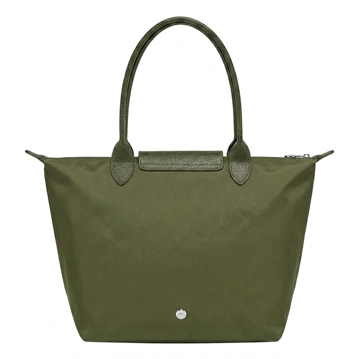 Spacious Luxury Handbag - Emerald Green