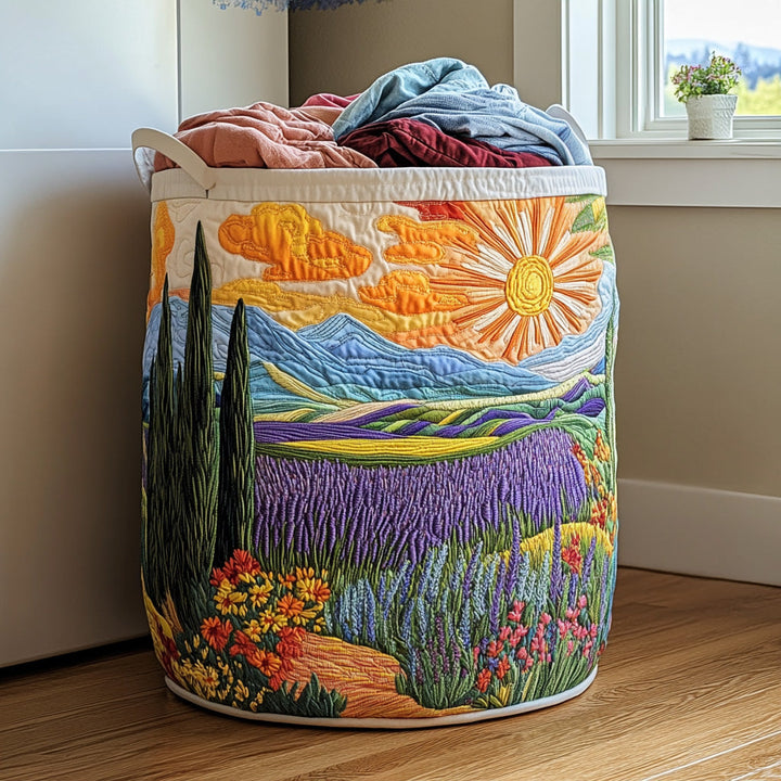 Radiant Meadow | Artisan Crafted Clothing Basket
