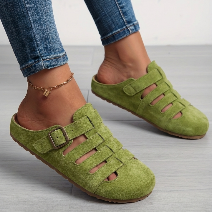 Clara | Slip-On Comfort Mules Sandals