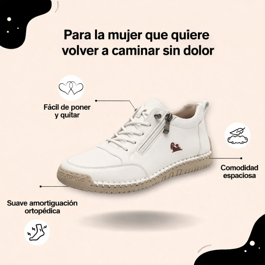 Mira – Cozy Orthopedic Zipper Shoes