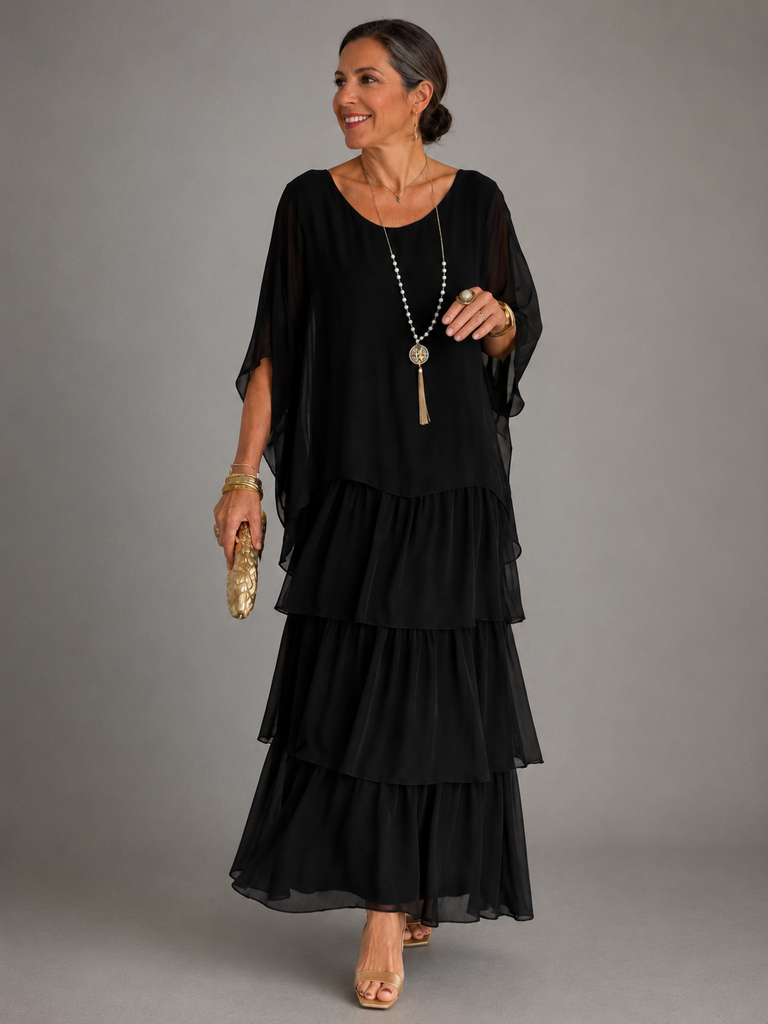 Lara™ | Graceful Maxi Dress with Flowing Design