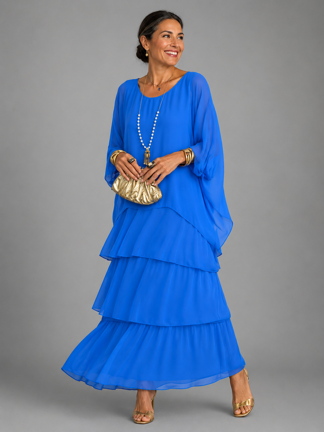 Lara™ | Graceful Maxi Dress with Flowing Design
