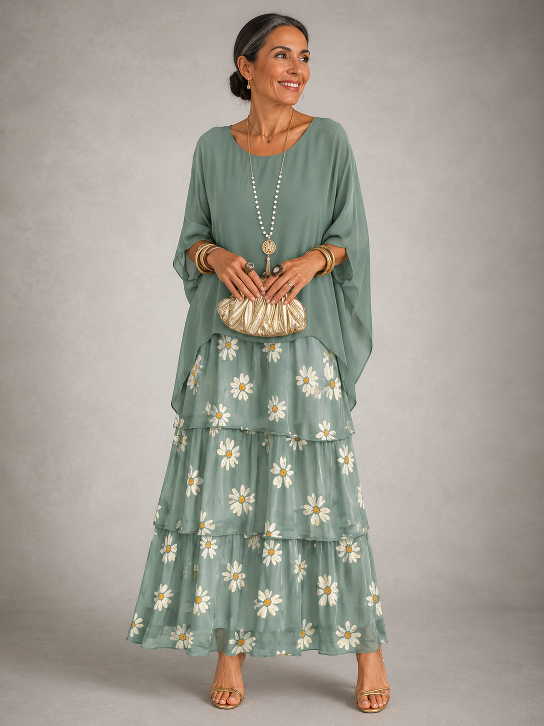 Lara™ | Graceful Maxi Dress with Flowing Design
