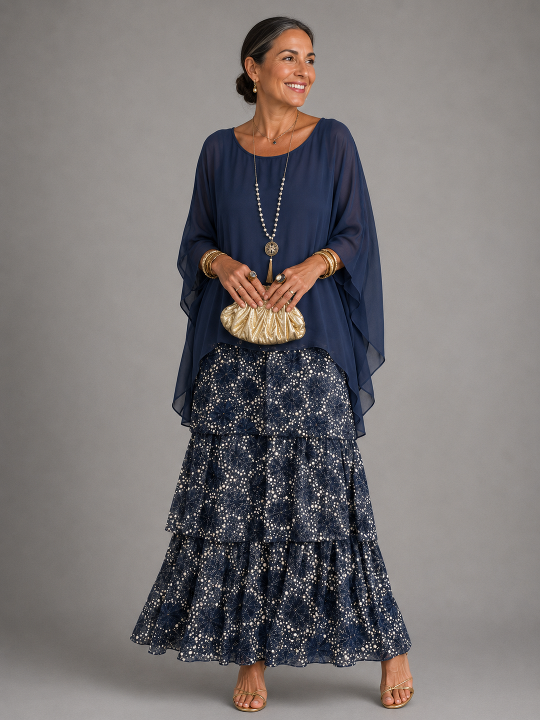 Lara™ | Graceful Maxi Dress with Flowing Design