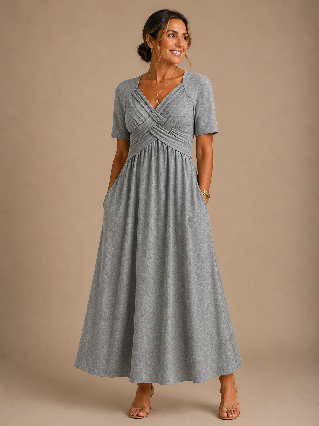 Angeli™ | Chic Midi Dress