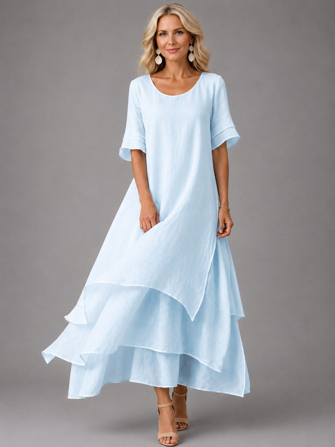 Liora™ | Elegant Flow Maxi Dress