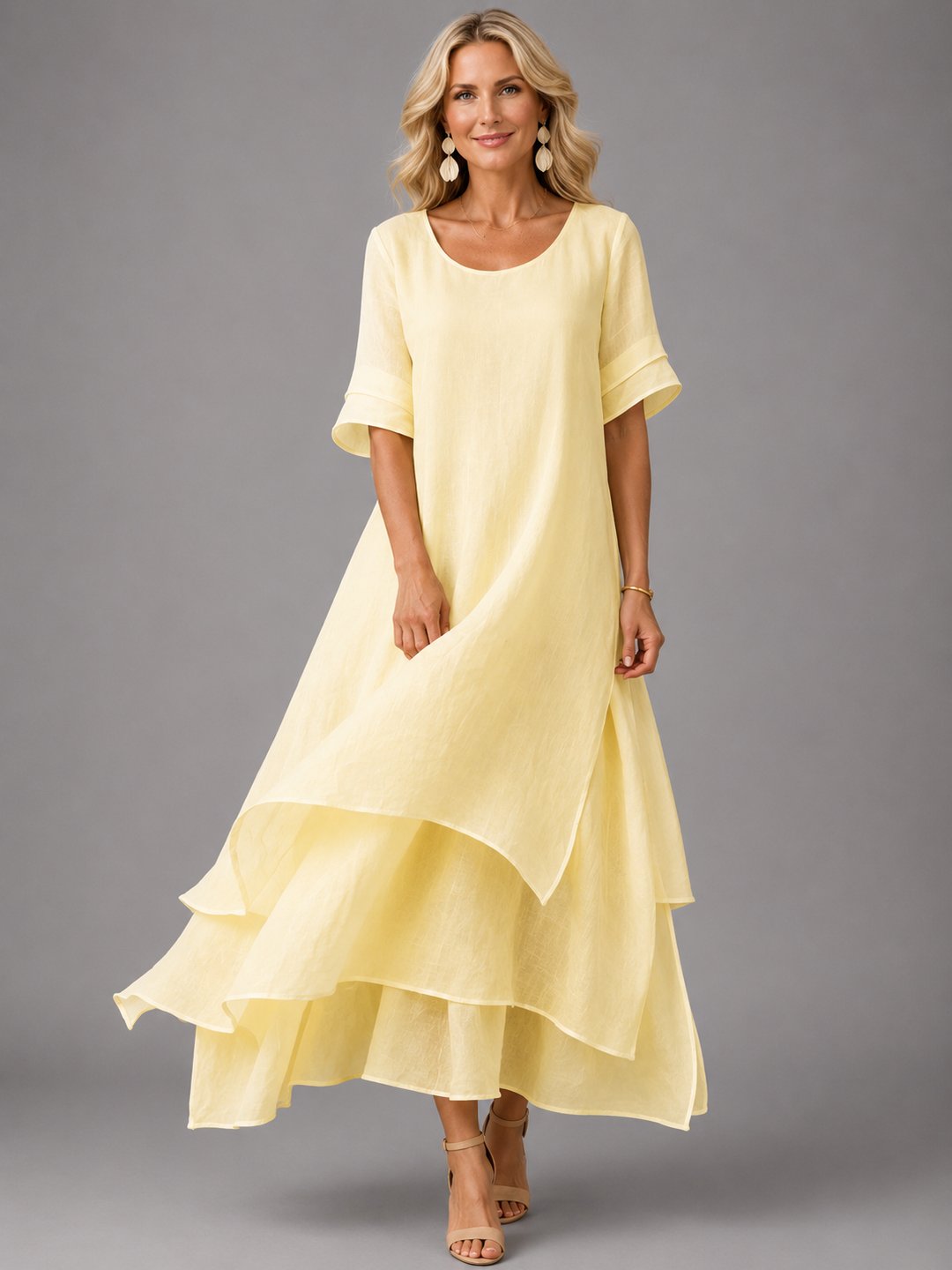 Liora™ | Elegant Flow Maxi Dress