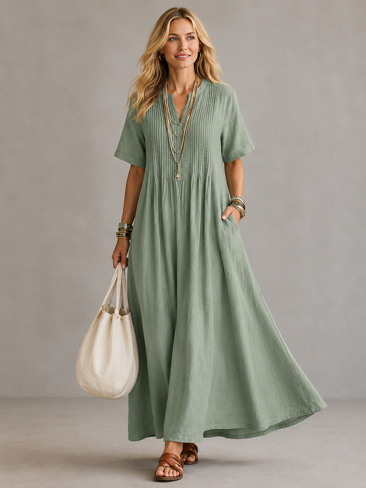 Nathalia™ Pleated Dress