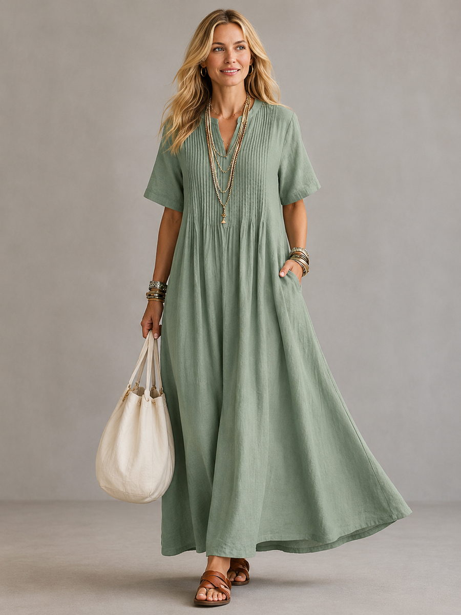 Nathalia™ Pleated Dress