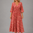 Althea™ | Boho Chic Midi Dress