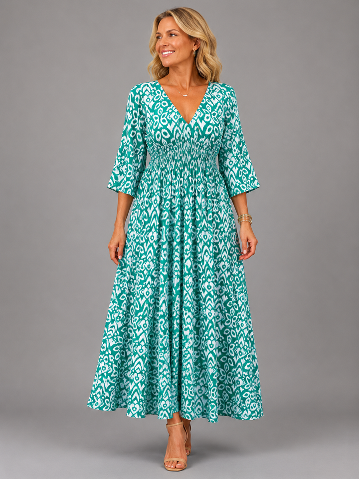 Althea™ | Boho Chic Midi Dress