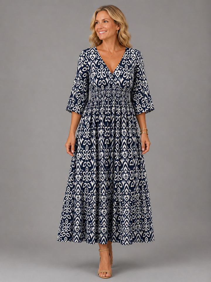 Althea™ | Boho Chic Midi Dress