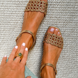 Aurora | Enchanted Golden Sandals for Summer