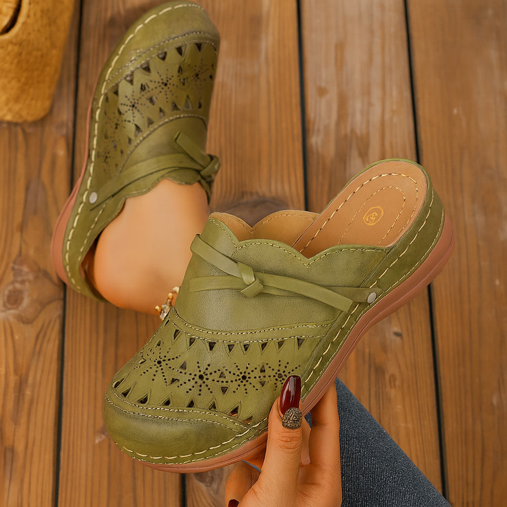 Amelia - Artisan-Designed Comfortable Clogs