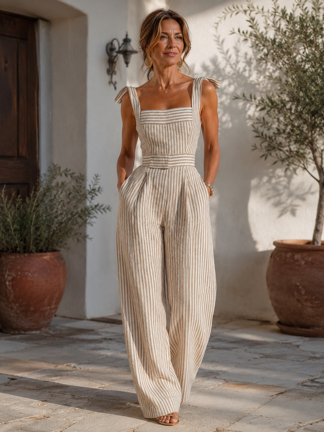 Leticia | Chic Bow-Detail Jumpsuit