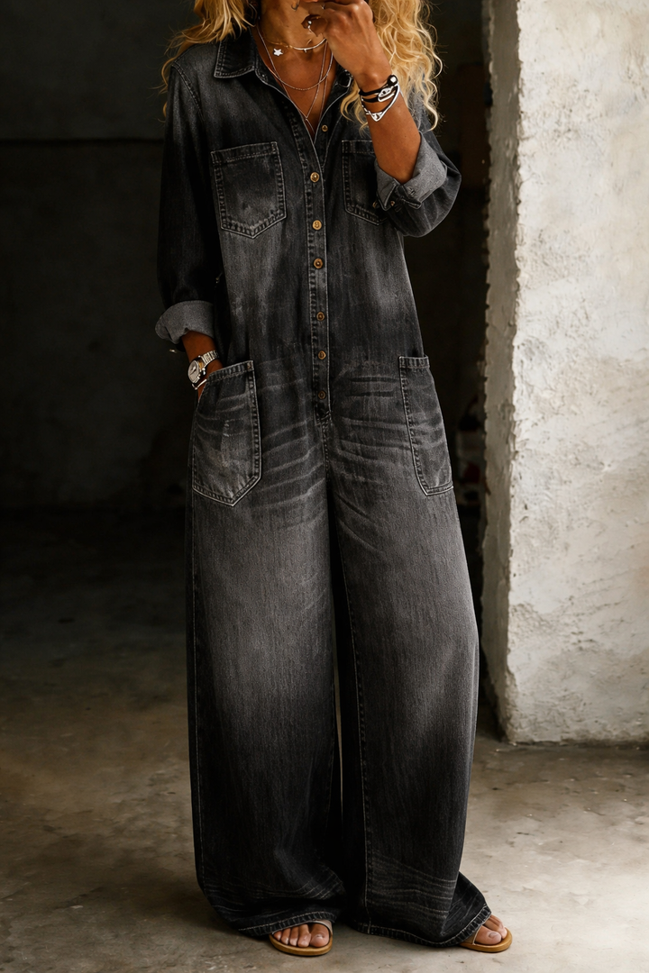 Lena | Everyday Comfort Relaxed Fit Jumpsuit